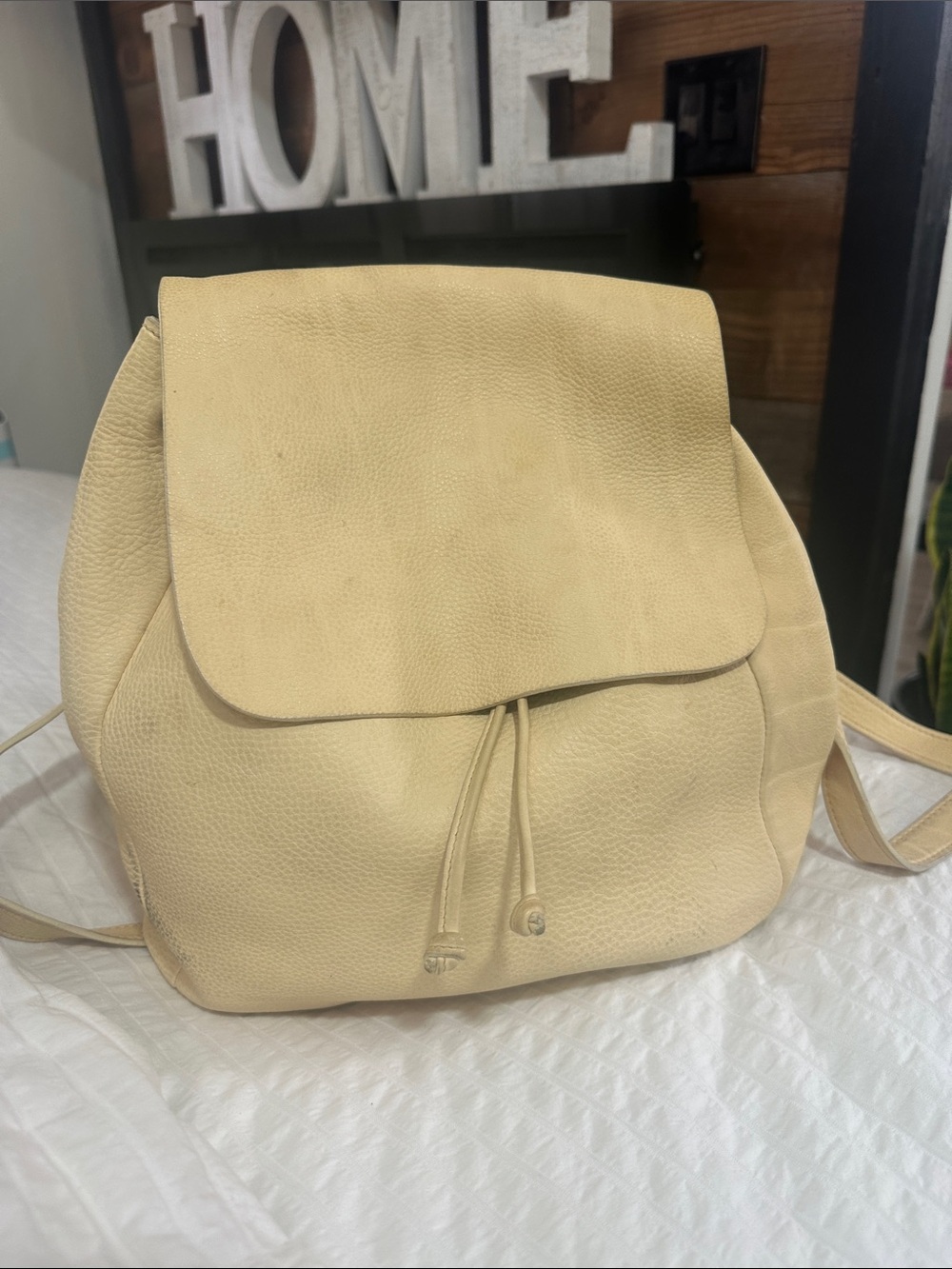 RARE Miu Miu Vintage Leather Backpack